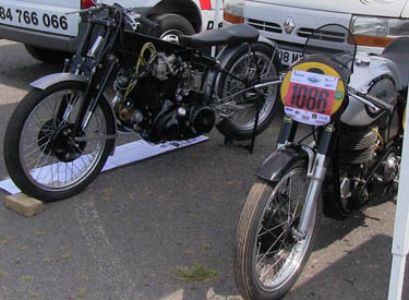 Vincent and Manx at Festival